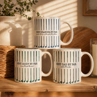 Best Dad By Par Custom Name Golf Dad Father's Day Gift For Dad, Husband - Personalized Mug | Perfect Golfer Gift For Him