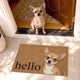Custom Pet Portrait Cartoon Style - Personalized Doormat