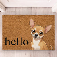 Custom Pet Portrait Cartoon Style - Personalized Doormat