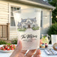 Custom Wedding Venue Watercolor Drawing – Personalized Frosted Cups