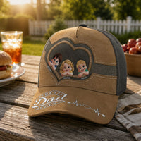 Best Dad Ever Tilting Head 3D - Personalized Cap