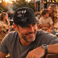 Father's Day Gifts, Father's Day Gifts, Best Dad Ever - Personalized Cap | Classic Gift For Dad