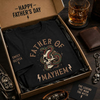 Father's Day Gift, Father Of Mayhem - Personalized Shirt | Funny Dad Gift