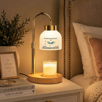 Memorial Gift My Mind Still Talks To You - Personalized Candle Warmer | Sympathy Keepsake To Honor Loved Ones