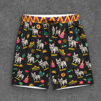 Dia De Los Muertos Custom Pet Photo Latinos Mexican Day Of The Dead - Personalized Shorts
