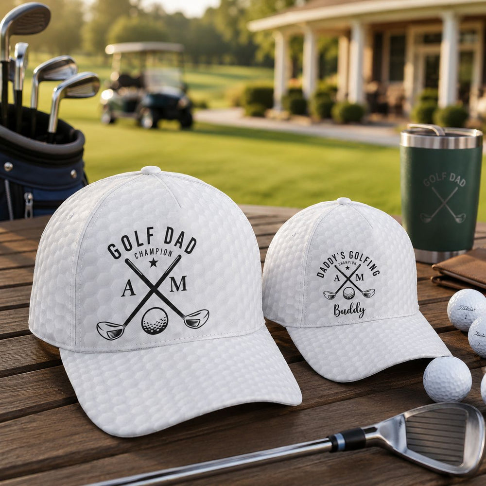 Golfing Dad & Daddy's Golfing Buddy - Personalized Cap