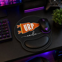 Custom School Pennant Flag - Personalized Mouse Pad | Unique Graduation Desk Gift