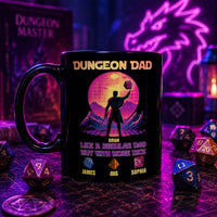 Father's Day Gift Dungeon Dad Like A Regular Dad With More Dice | Funny RPG Dad Gift