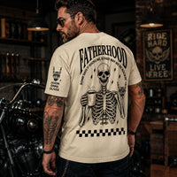Fatherhood. Some Days I Rock It, Some Days It Rocks Me - Personalized Shirt | Funny Dad Life Gift