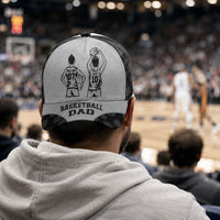 Father's Day Gifts, Basketball Dad, Grandpa - Personalized Cap | Perfect Sports Fan Gift For Dad & Grandpa