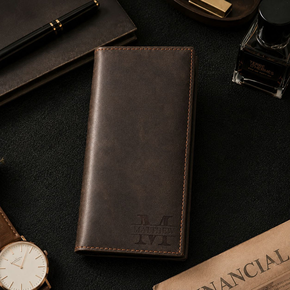 Never Forget That I Love You Gift For Him - Personalized Wallet | Romantic Gift For Him