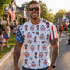 Best Dad Ever USA Flag - Personalized Shirt | Patriotic Gift For Dad