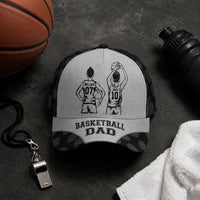 Father's Day Gifts, Basketball Dad, Grandpa - Personalized Cap | Perfect Sports Fan Gift For Dad & Grandpa