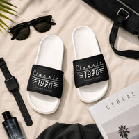Father's Day, Birthday Gift, Vintage Gift For Him, Dad, Husband, Grandpa - Personalized Sandals