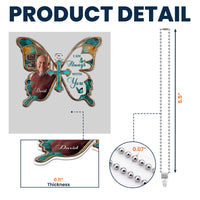 I Am Always With You – Personalized Memorial Car Ornament