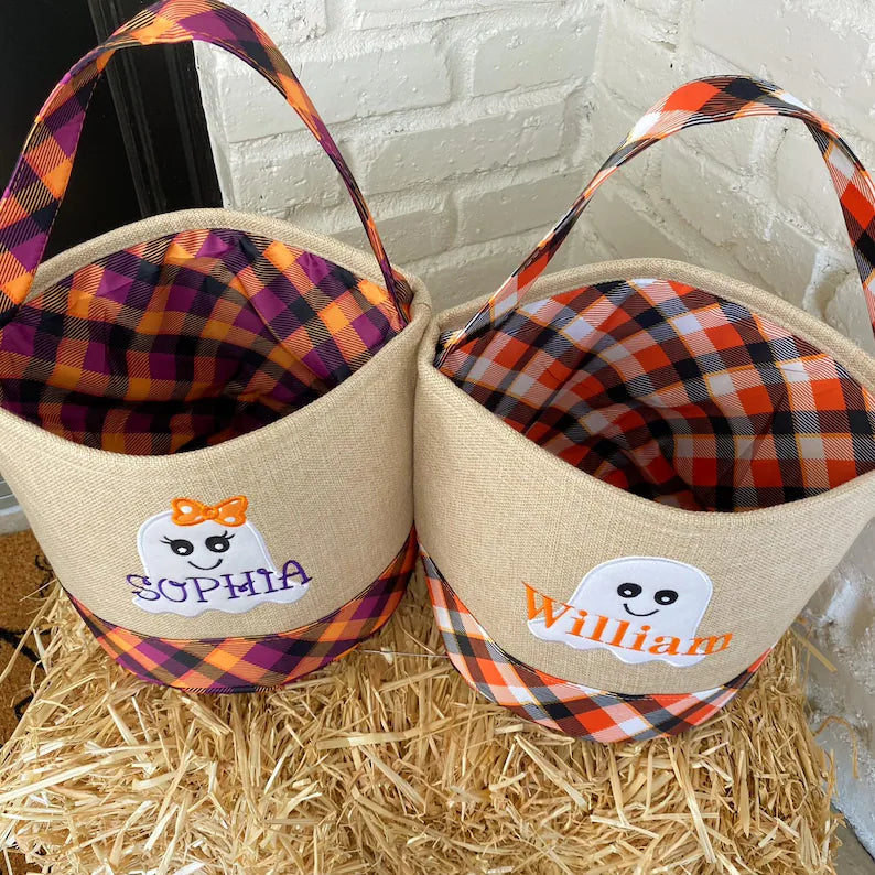 Personalized Halloween Trick-or-Treat Bucket