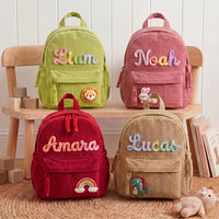 Custom Name Daycare Embroidered Kids Backpack LD01