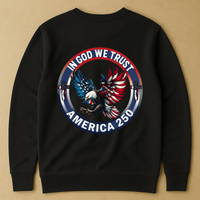 In God We Trust America 250 - Back Printed Shirt