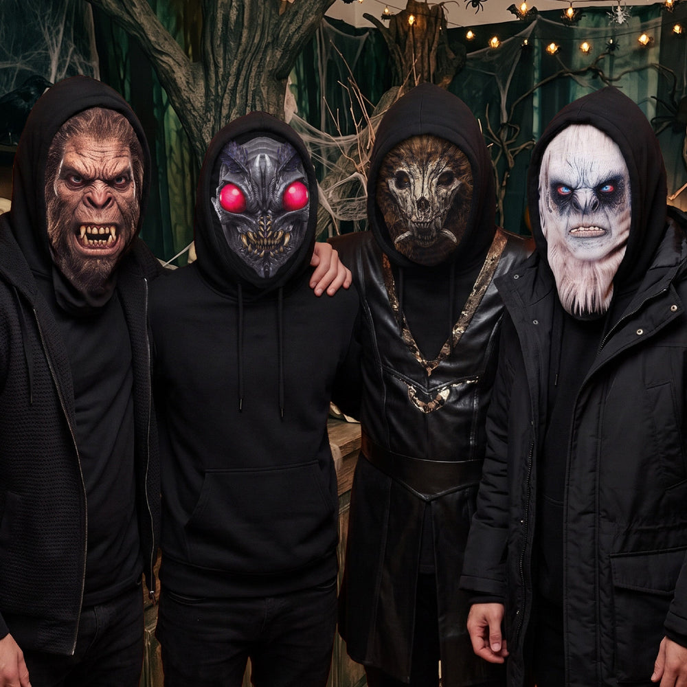 Mystical Cryptid Balaclava Mask - Breathable Halloween Costume Hood