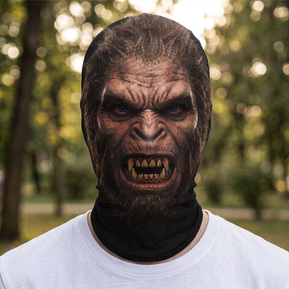 Mystical Cryptid Balaclava Mask - Breathable Halloween Costume Hood
