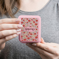 Vintage Birth Month Flower – Personalized LED Compact Mirror